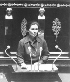 Nov 11, 1974: Simone Veil presenting her law to the National Assembly